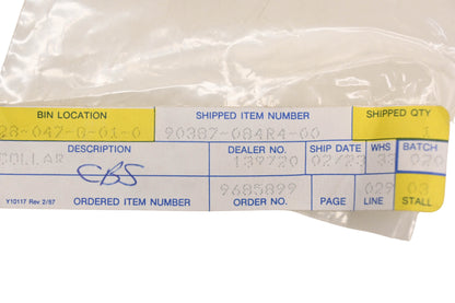 New OEM Yamaha 90387-084R4-00 Collar NOS