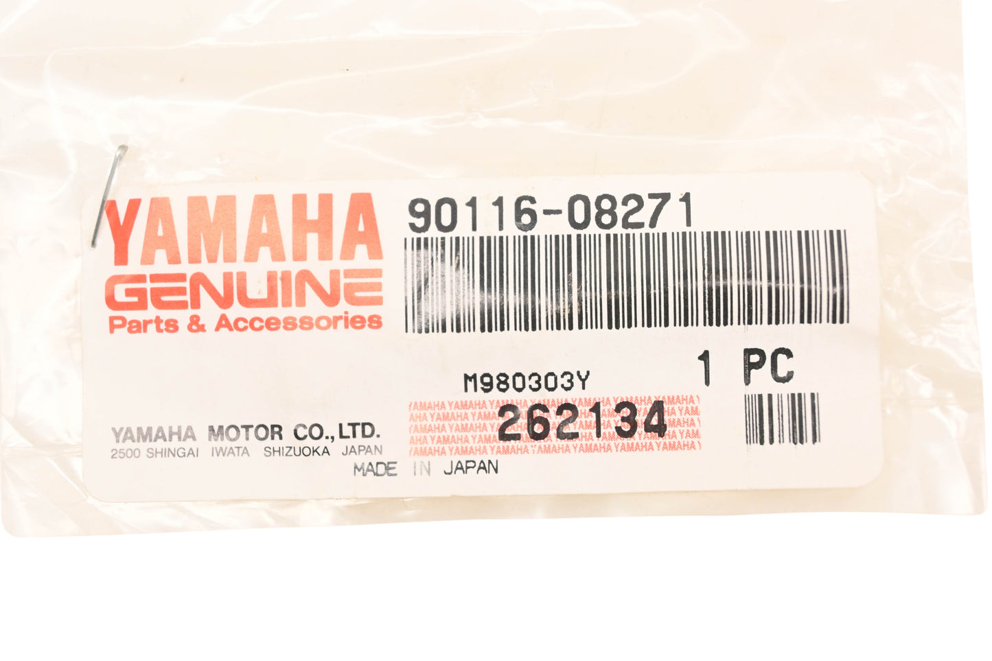 New OEM Yamaha 90116-08271-00 Stud Bolt NOS