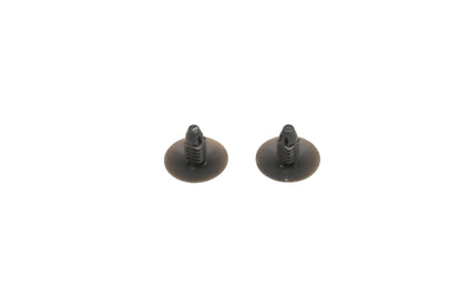 New OEM Yamaha 90269-05912-00 Black Plastic Rivets Qty 2 NOS