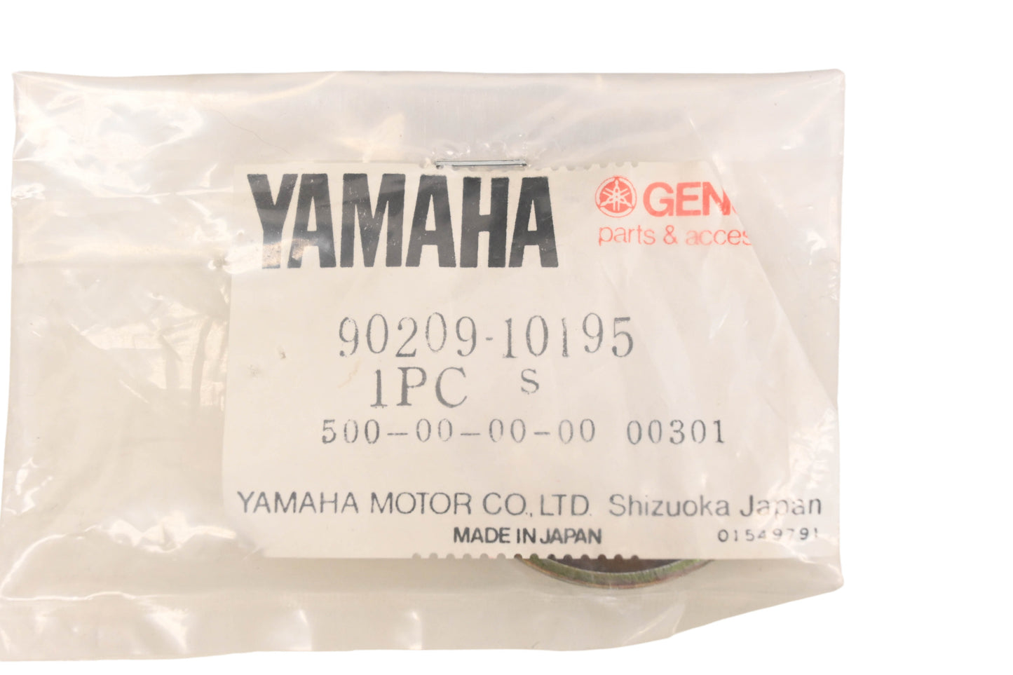 New OEM Yamaha 90209-10195-00 Special Shaped Washer NOS