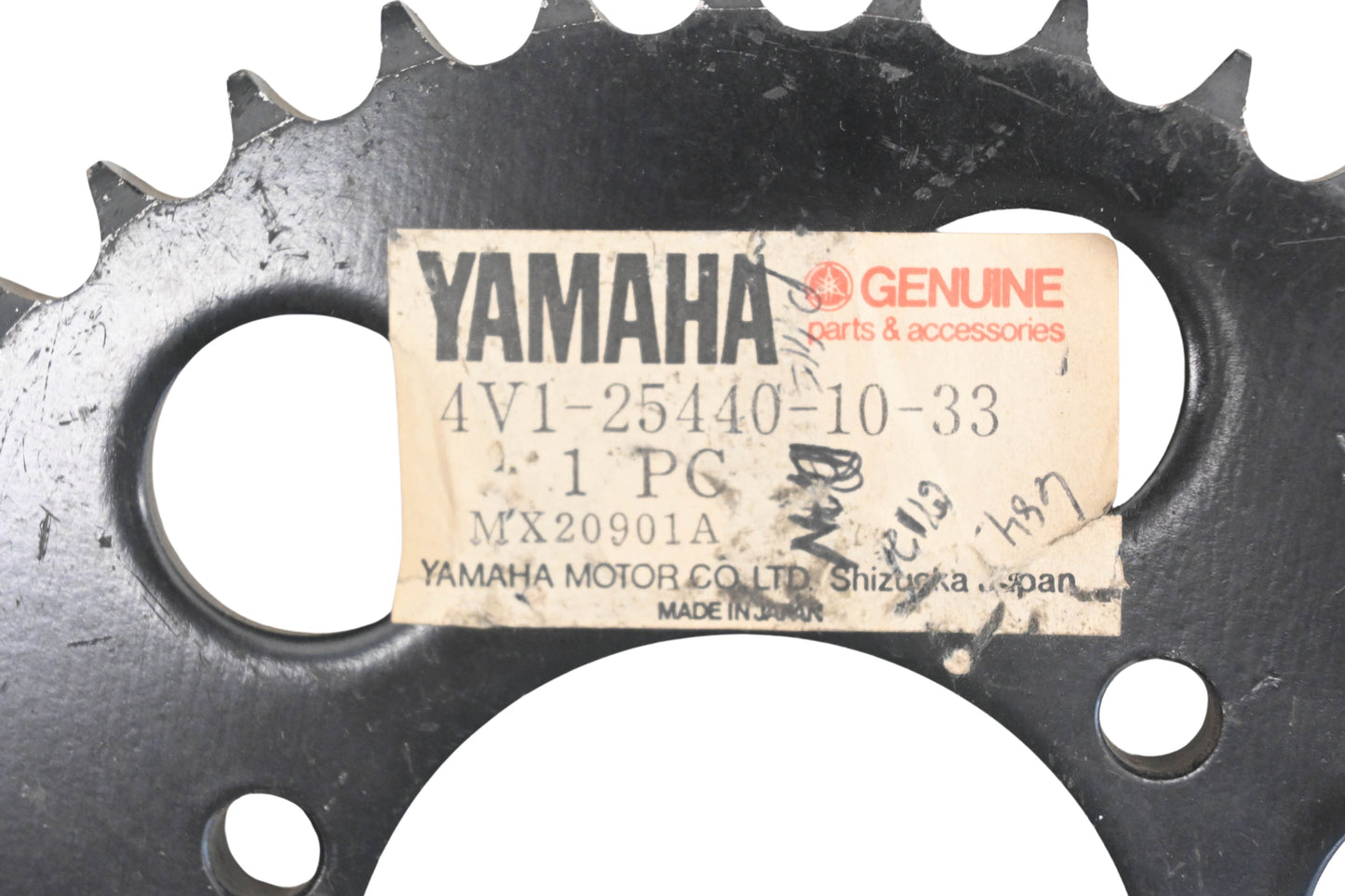 New OEM Yamaha 4V1-25440-10-33 40T Sprocket NOS