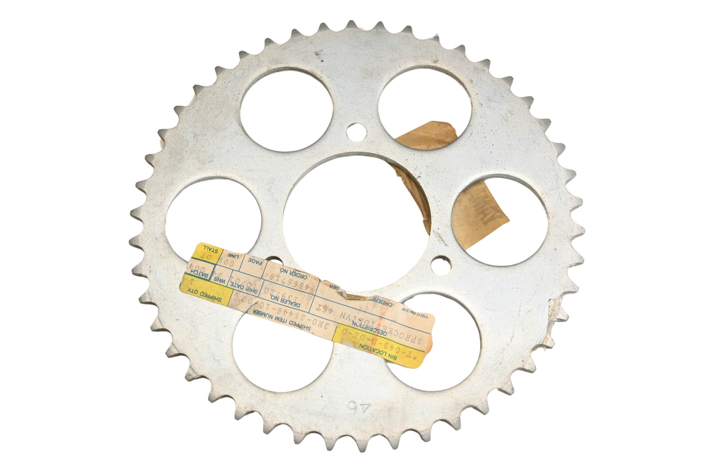 New OEM Yamaha 3R0-25446-10-00 46T Sprocket NOS