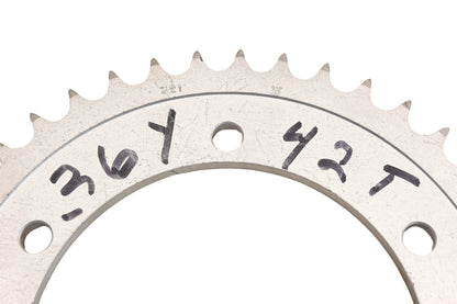 New OEM Yamaha 36Y-25442-20-33 42T Sprocket NOS