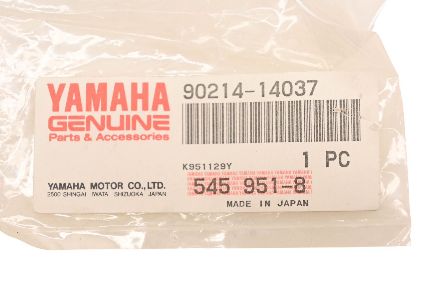 New OEM Yamaha 90214-14037-00 Claw Washer NOS