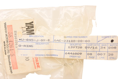 New OEM Yamaha 1AE-23188-00-00 O-Ring NOS
