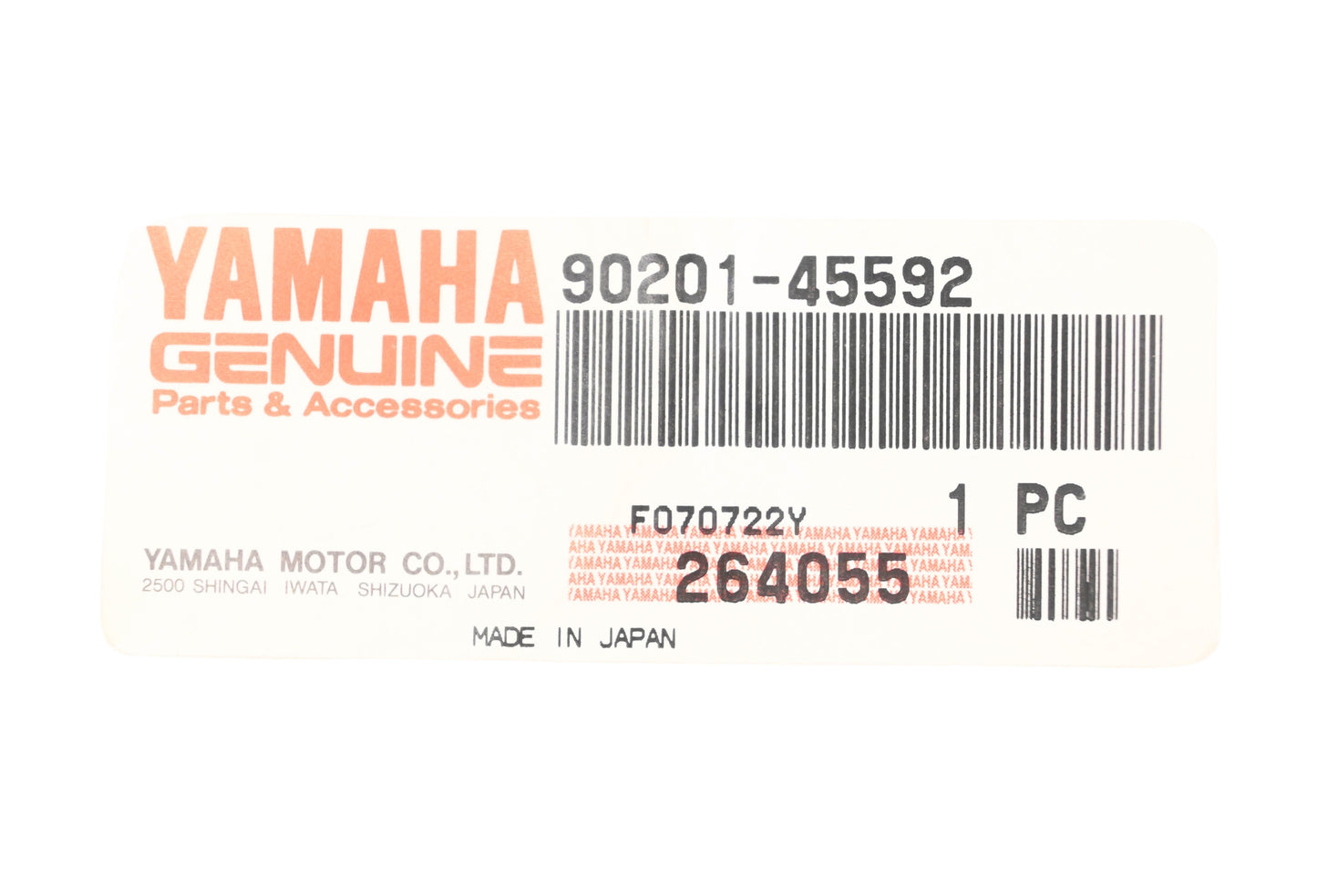 New OEM Yamaha 90201-45592-00 Plate Washers Qty 3 NOS