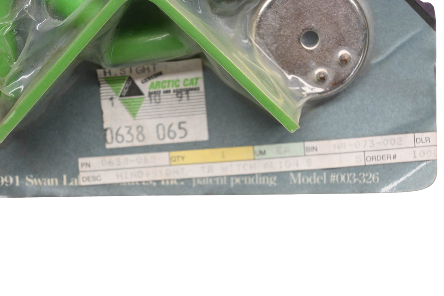 New OEM Arctic Cat 0638-065, 003-326 Hind Sight Trailer Hitch Alignment System Kit NOS
