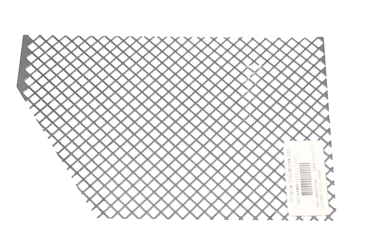 New OEM Polaris 5211117-067 Rear Hood Screen NOS