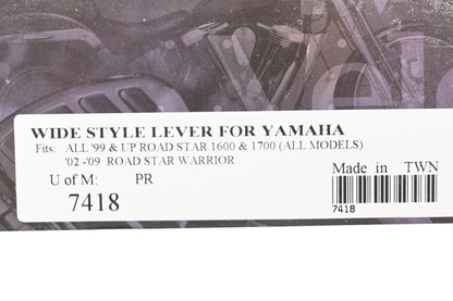 Kuryakyn 7418, STR-0SS56-11-04 Yamaha Wide Style Lever Kit