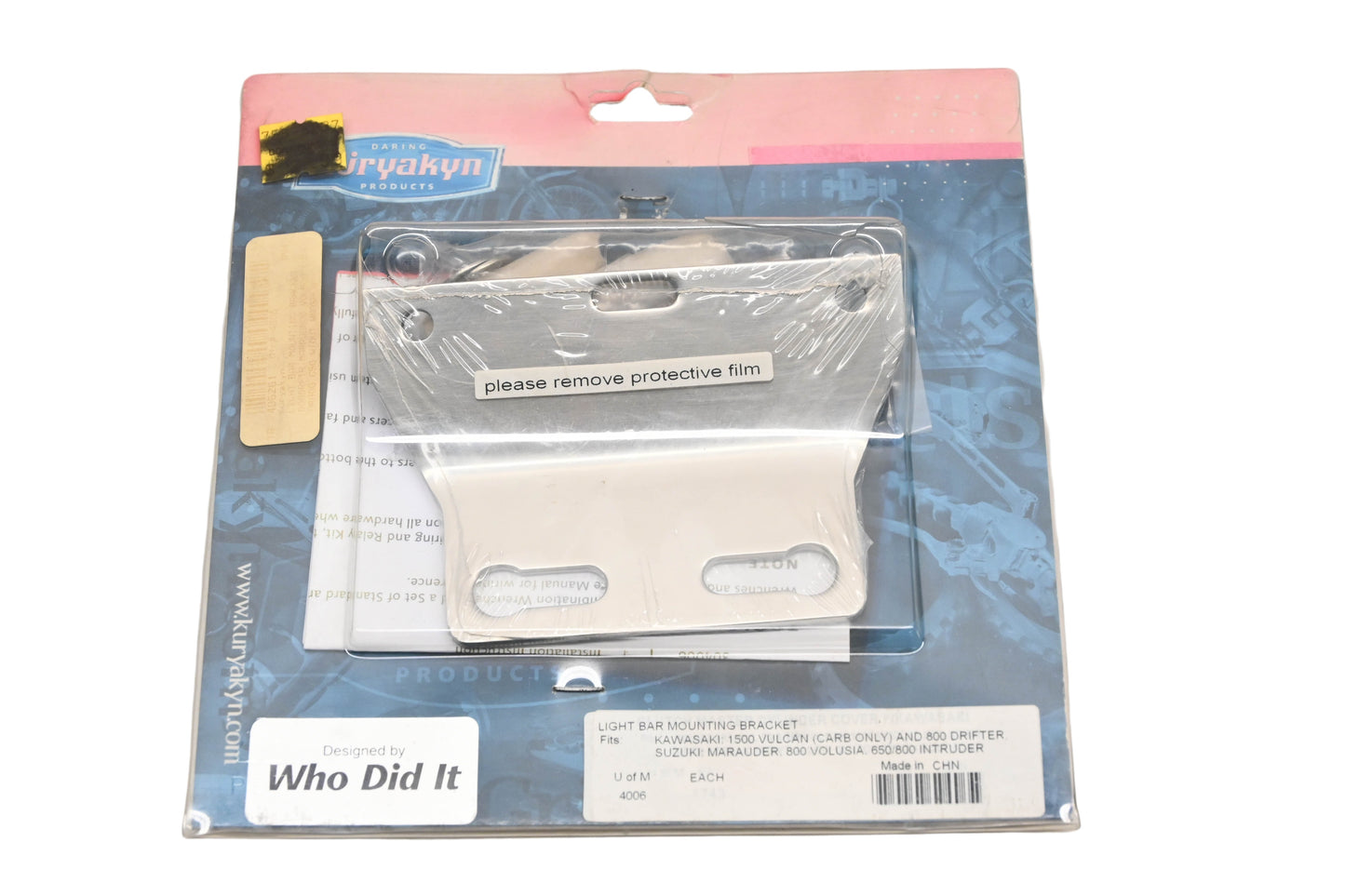 Kuryakyn 4006 Light Bar Mounting Bracket Kit NOS