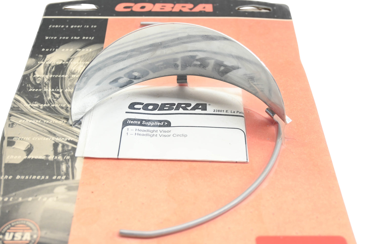 Cobra 04-2007 Headlight Visor NOS