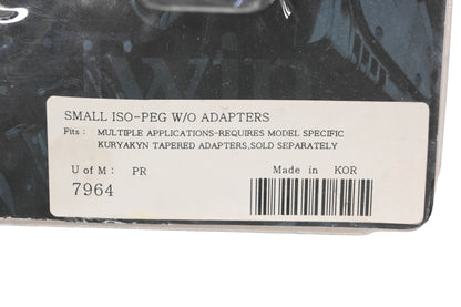 Kuryakyn 7964 Small ISO-PEG Kit W/O Adapters NOS