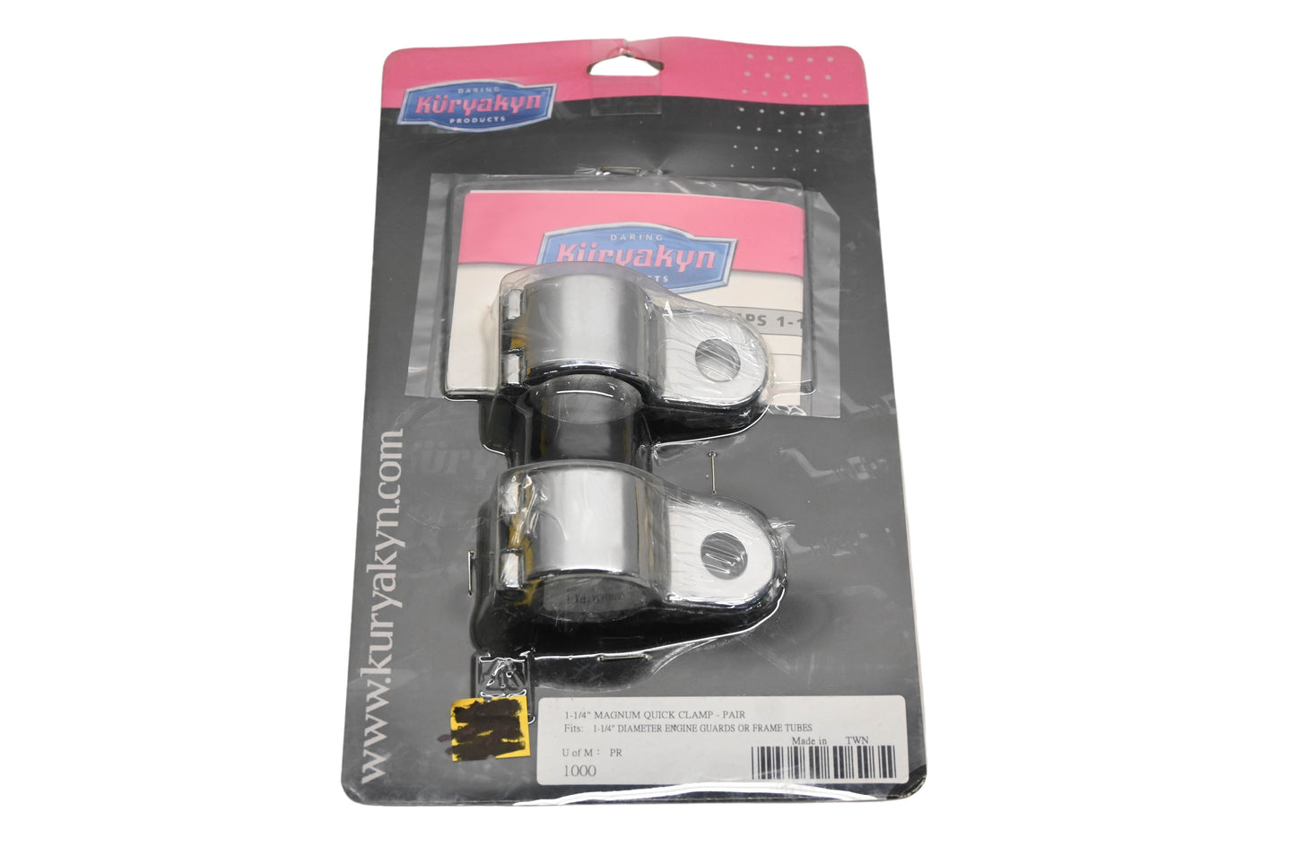 Kuryakyn 1000 Magnum Quick Clamp 1-1/4" Kit NOS