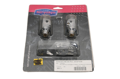 Kuryakyn 8811 Yamaha Rear Peg Adapter Kit NOS