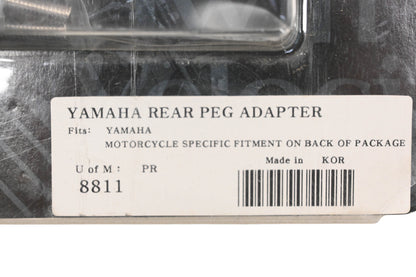 Kuryakyn 8811 Yamaha Rear Peg Adapter Kit NOS