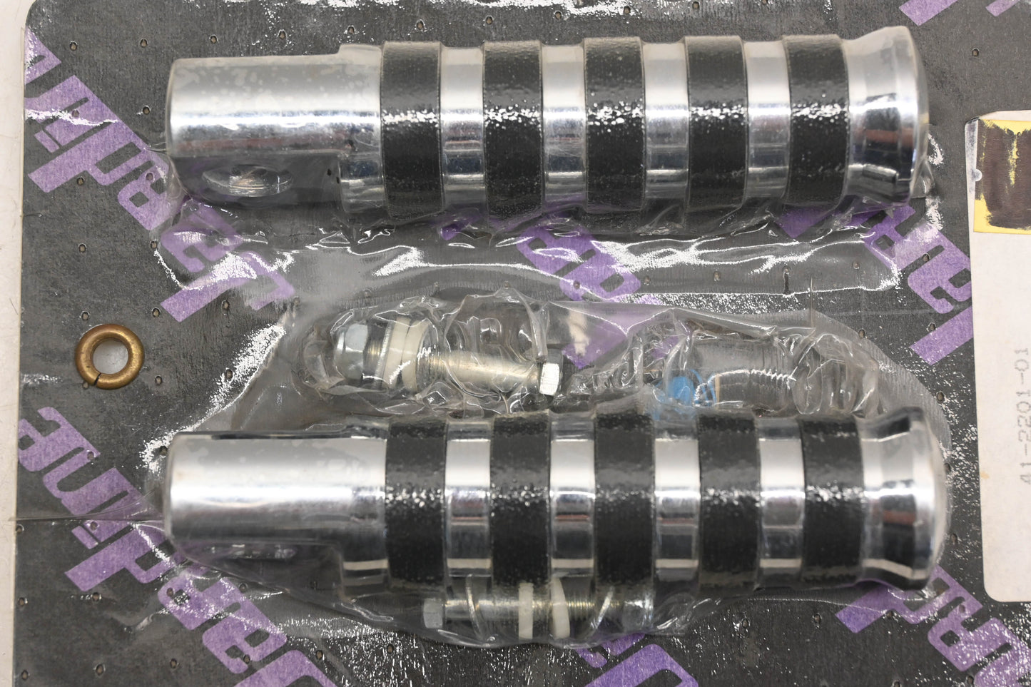Jardine 41-2201-01 1997 Drag Star Passenger Foot Peg Kit NOS
