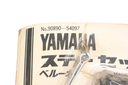 New OEM Yamaha 90890-54097-00 Chrome Windshield Mount Kit NOS