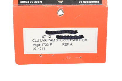 Bike Master 1733-P, 07-1211, 3HE-83912-00 Silver Clutch Lever NOS