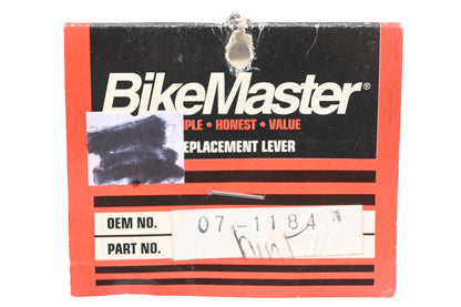 Bike Master 07-1184, 071184 Silver & Black Tip Brake Lever NOS