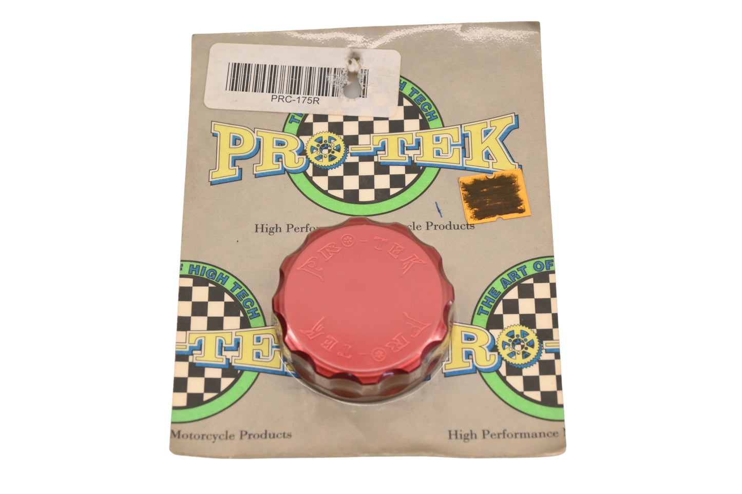 Pro-Tek PRC-175R Red Rear Brake Reservoir Cap NOS