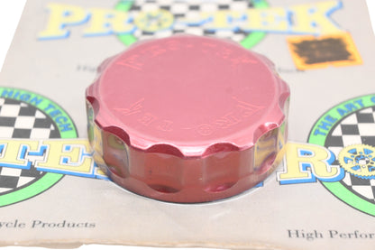 Pro-Tek PRC-175R Red Rear Brake Reservoir Cap NOS