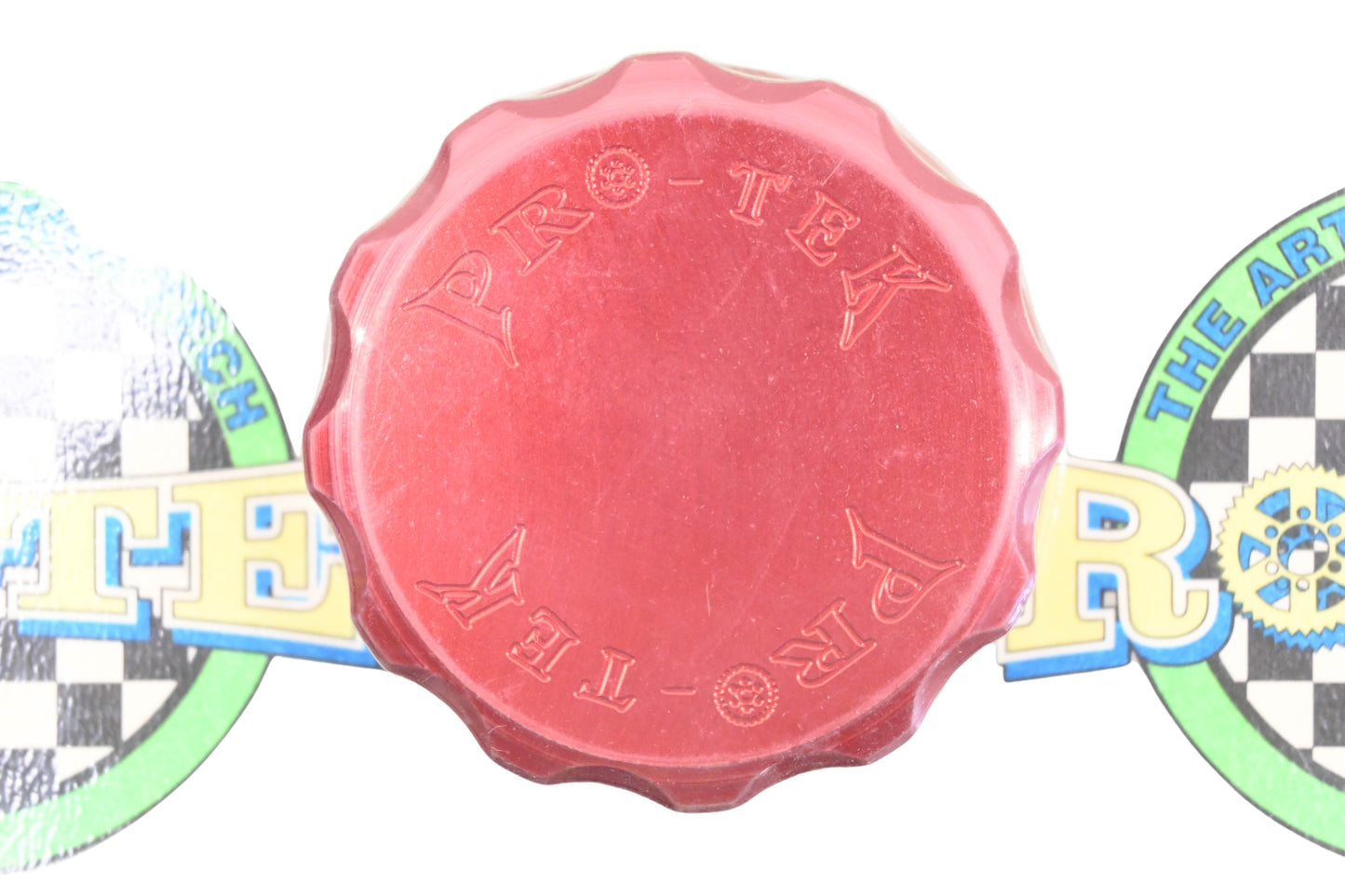 Pro-Tek PRC-175R Red Rear Brake Reservoir Cap NOS