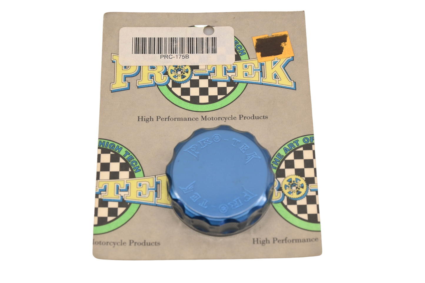 Pro-Tek PRC-175B Blue Rear Brake Reservoir Cap NOS