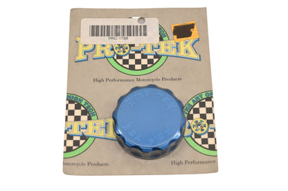 Pro-Tek PRC-175B Blue Rear Brake Reservoir Cap NOS