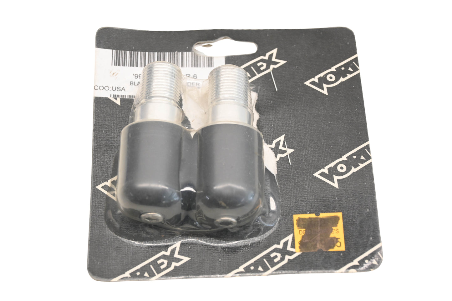 Vortex BE608K Black YSF600 R-6 Bar End Slider Kit NOS
