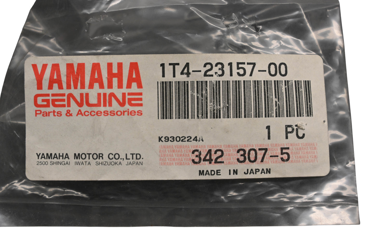 New OEM Yamaha 1T4-23157-00-00 Front Fork Piston Ring NOS
