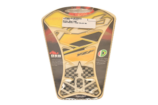 Orbital 1286, 373053, 3367 Yellow/CF R6 Yamaha YZF Tank Protection Pad NOS