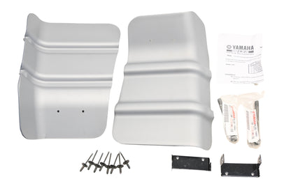 New OEM Yamaha SMA-8FP91-00-SL Silver A-Arm Skid Plate Kit NOS