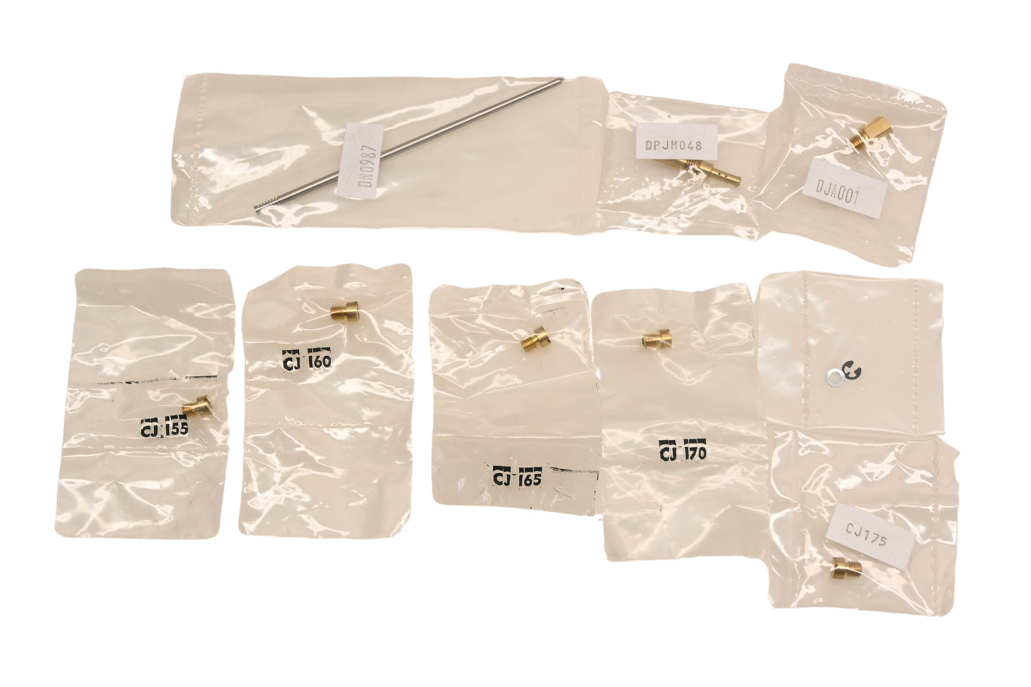 Moose Racing MQ4132.001, 1007-0310, MQ4132 2008 Yamaha YZ250F Stage 1 Performance Jet Kit NOS