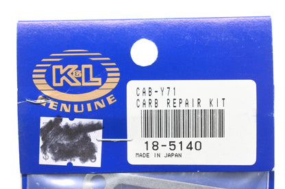 K&L 18-5140, CAB-Y71 Carburetor Repair Kit NOS