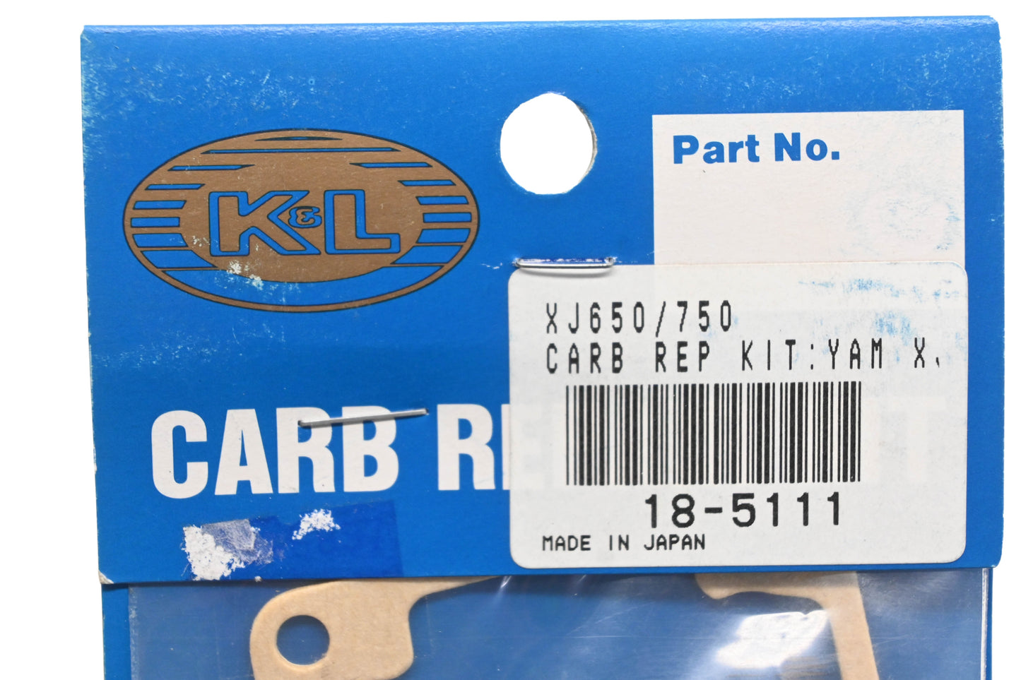 K&L 18-5111 Carburetor Repair Kit NOS