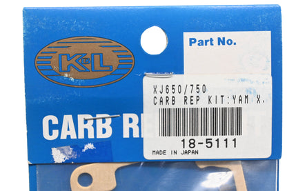 K&L 18-5111 Carburetor Repair Kit NOS