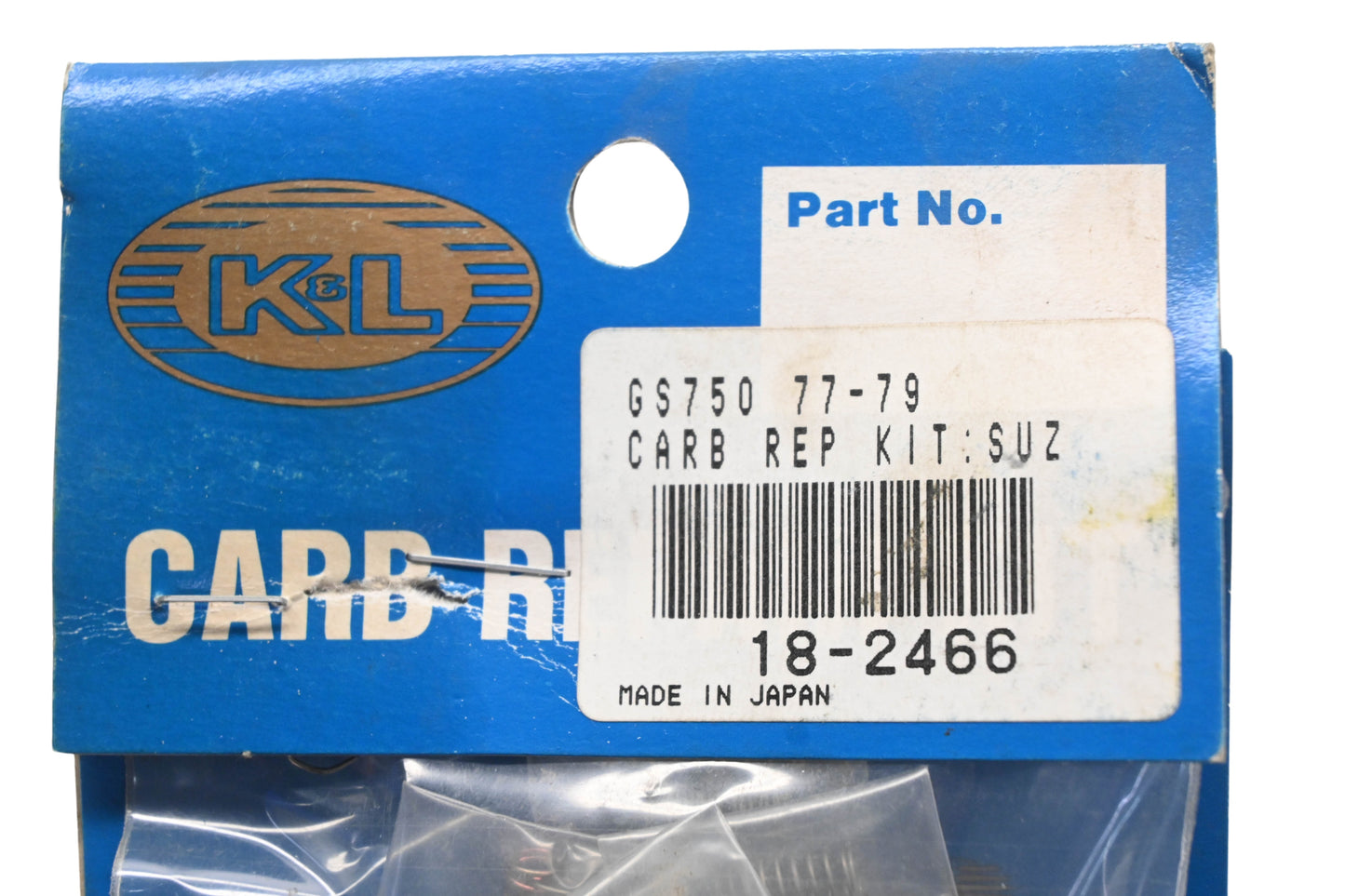 K&L 18-2466 Carburetor Repair Kit NOS