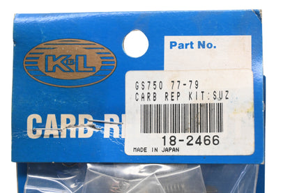 K&L 18-2466 Carburetor Repair Kit NOS