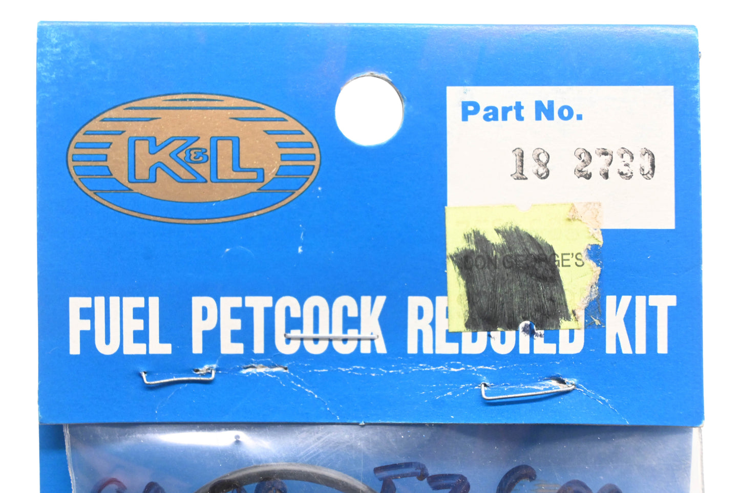 K&L 18-2730 Fuel Petcock Repair Kit NOS