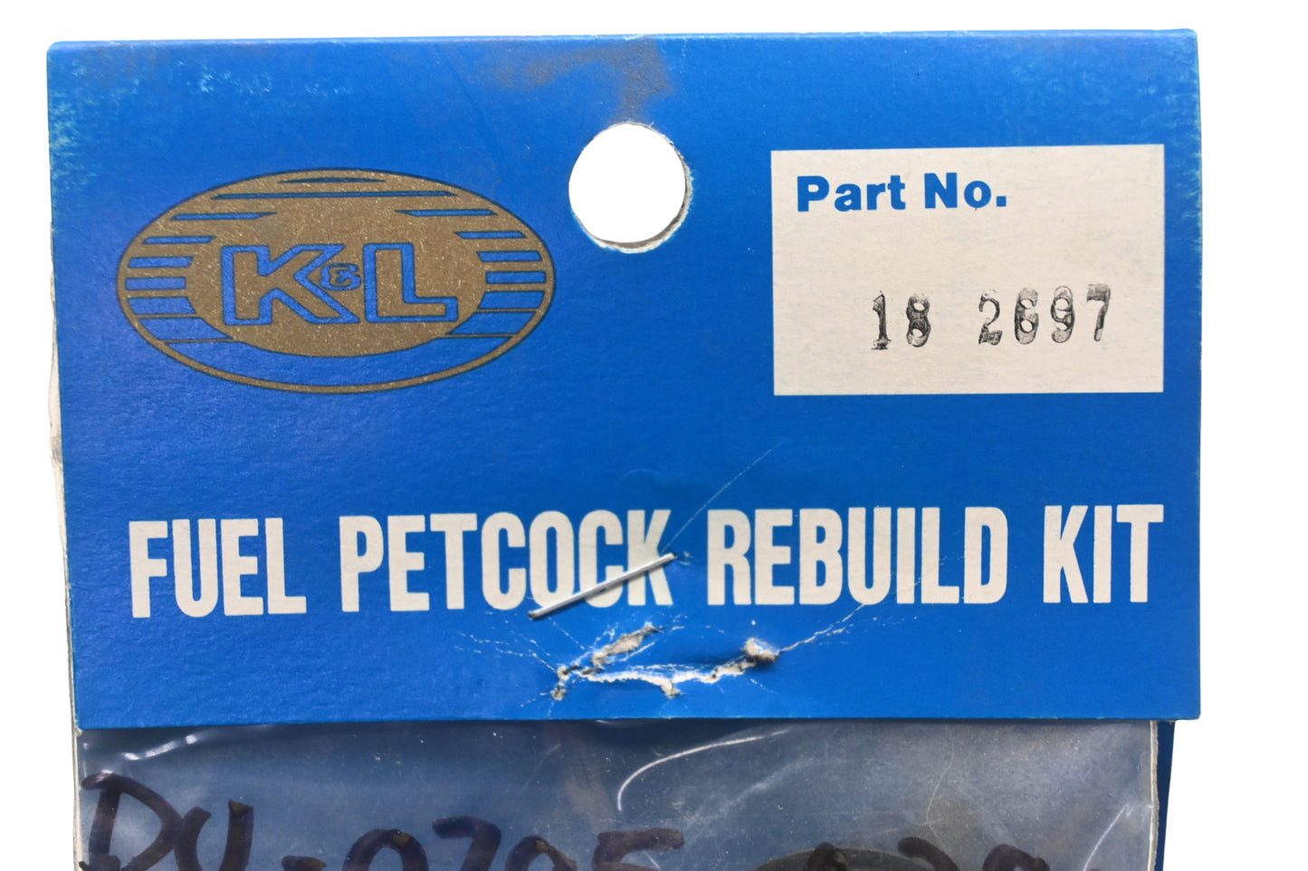 K&L 18-2697 Fuel Petcock Repair Kit NOS