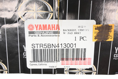New OEM Yamaha STR-5BN41-30-01 Upright Backrest NOS