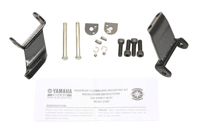 New OEM Yamaha STR-4WM57-40-01 Passenger Floorboard Mounting Kit NOS