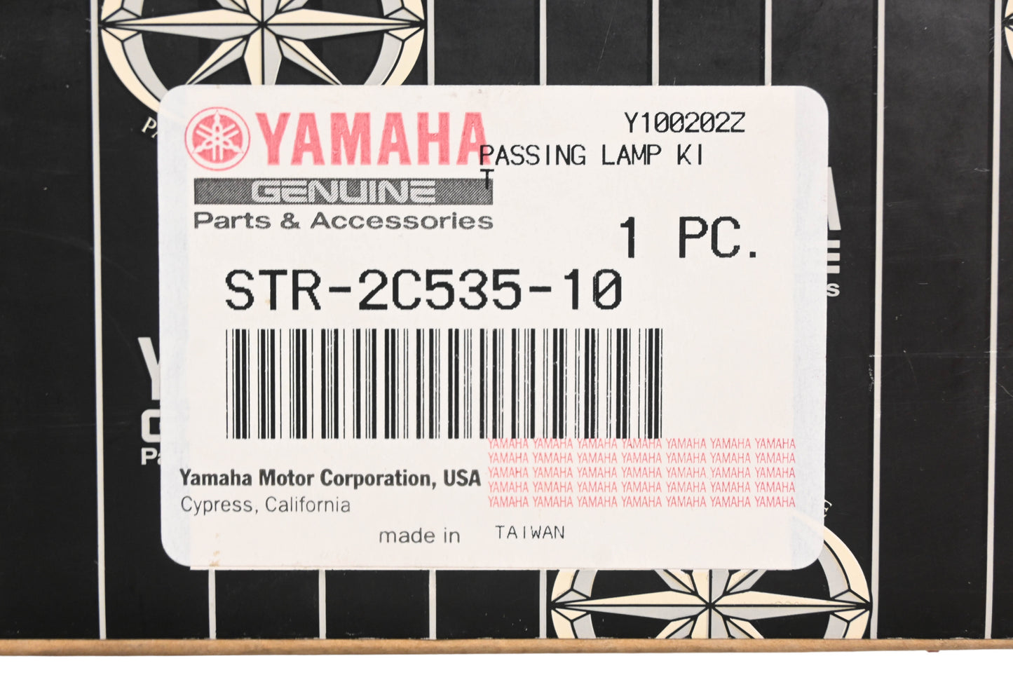 New OEM Yamaha STR-2C535-10-00 Passing Lamp Kit NOS