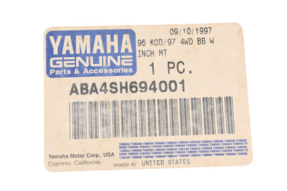 New OEM Yamaha ABA-4SH69-40-01 Winch Mount Plate Hardware Kit NOS