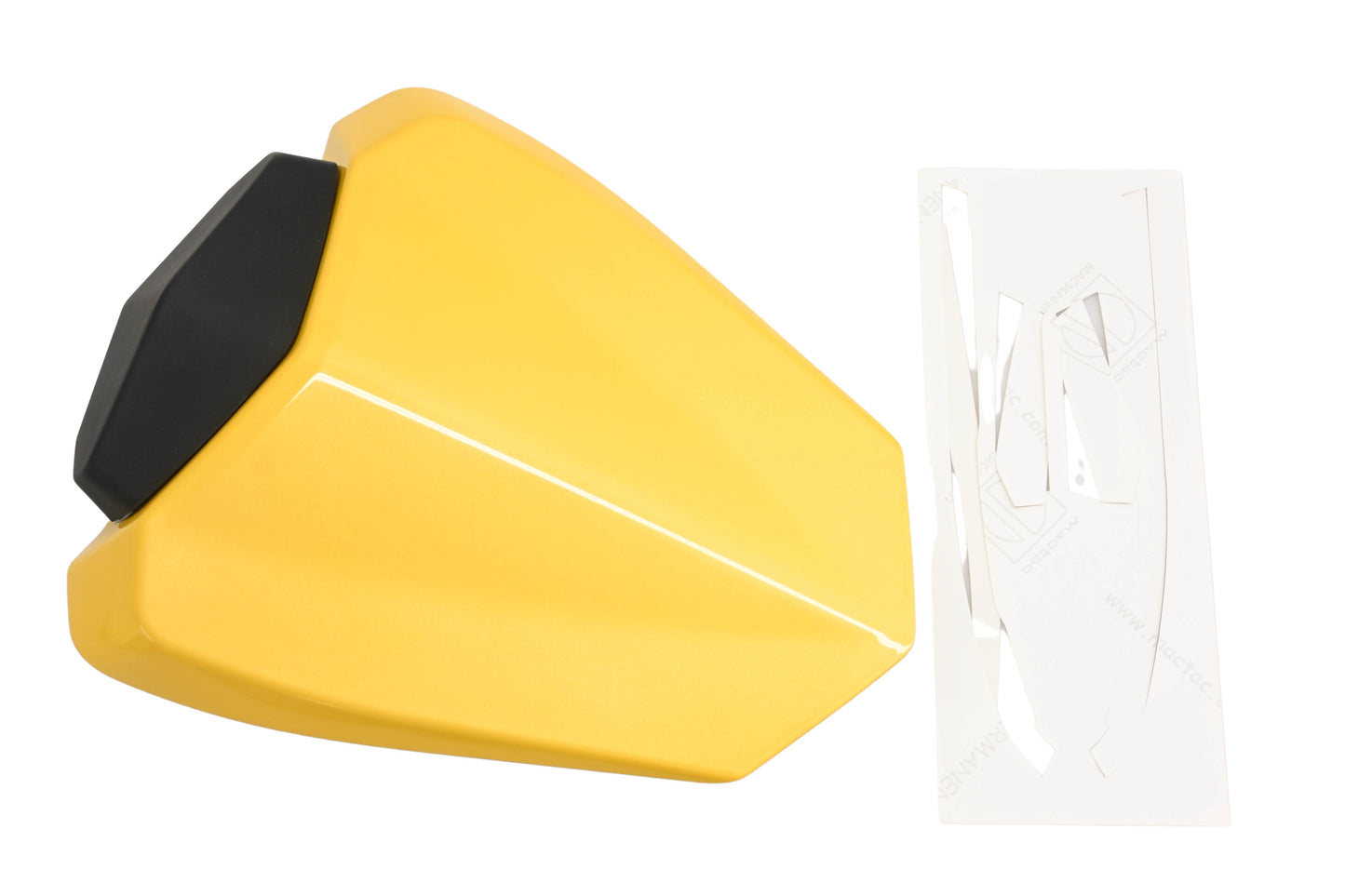 New OEM Yamaha 14B-F47F0-U0-00 Yellow/Black Seat Cowling Kit NOS