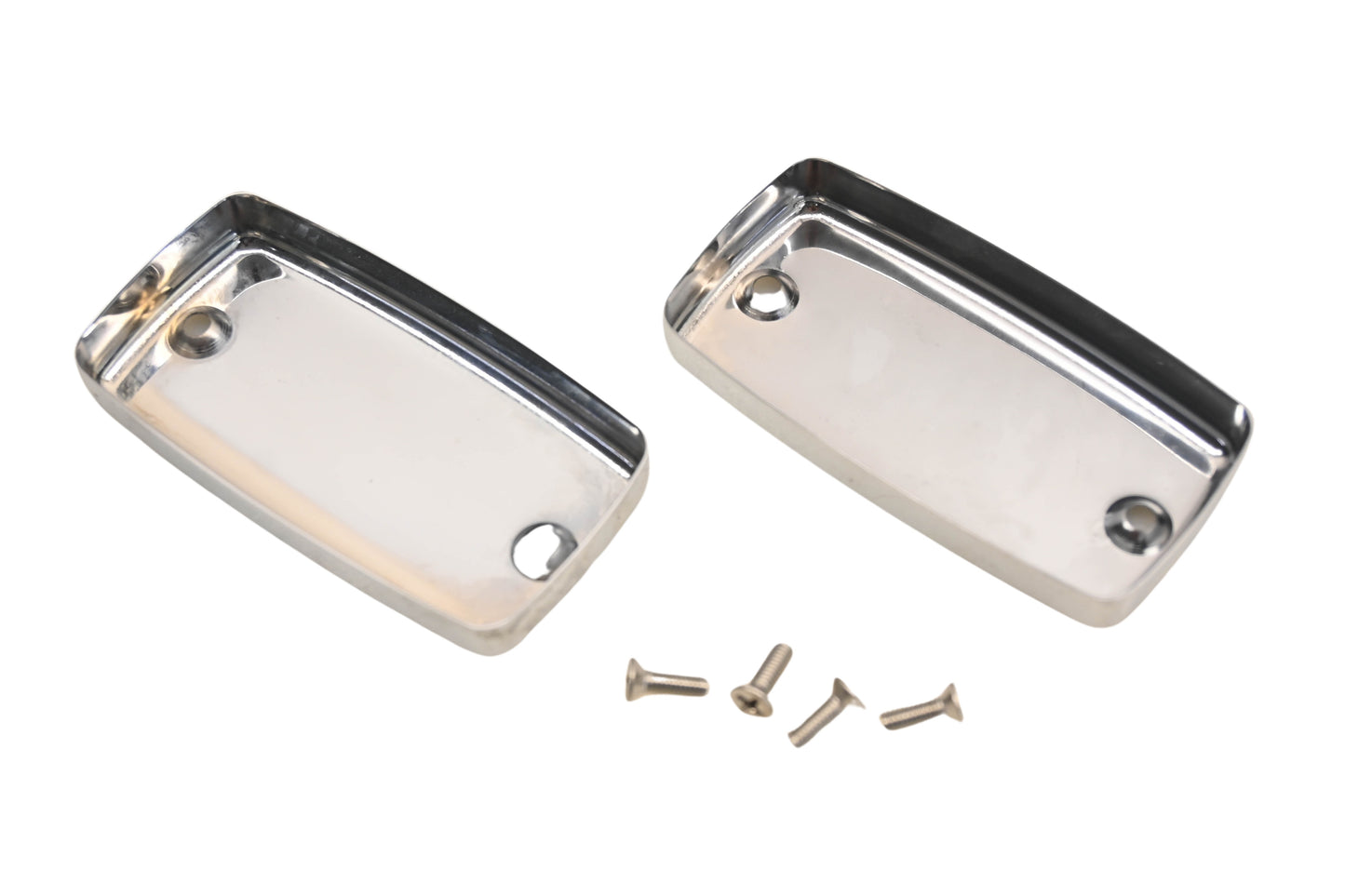 New OEM Yamaha STR-4NK18-10-01 Chrome Master Cylinder Cover Kit NOS