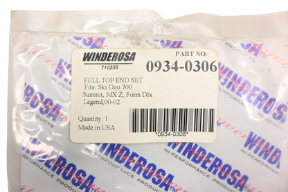 Winderosa 0934-0306 Full Top End Gasket & Seal Kit NOS