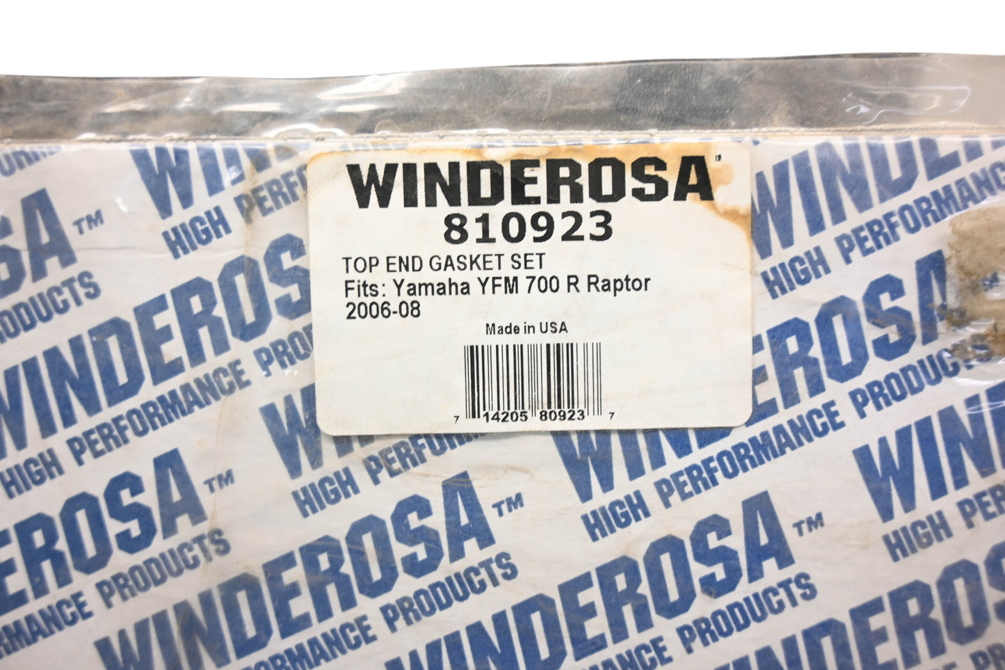 Winderosa 810923, 681-0923 2006-08 Yamaha YFM700 Top End Gasket & Seal Kit NOS