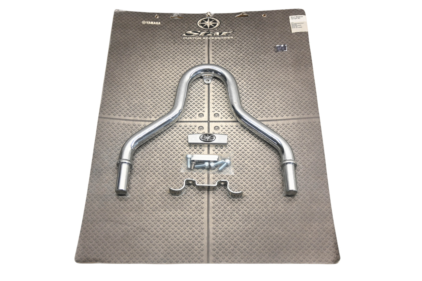 New OEM Yamaha 5S7-F16C0-V1-00 Short Upright Backrest Kit NOS