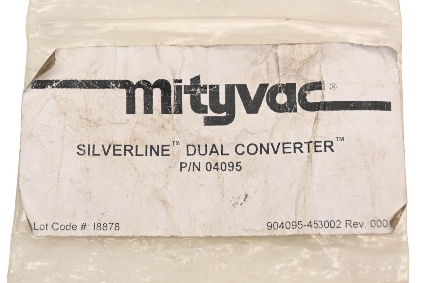 Mityvac 04095 Silverline Dual Converter Kit NOS